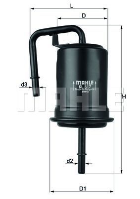 WILMINK GROUP Degvielas filtrs WG1215043